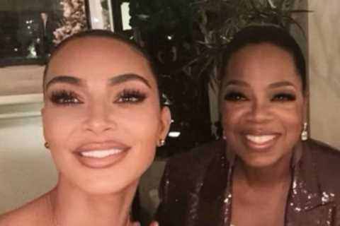 Kardashian critics ‘catch Kim in a lie’ about being invited to Oprah’s birthday bash after A-lister ..