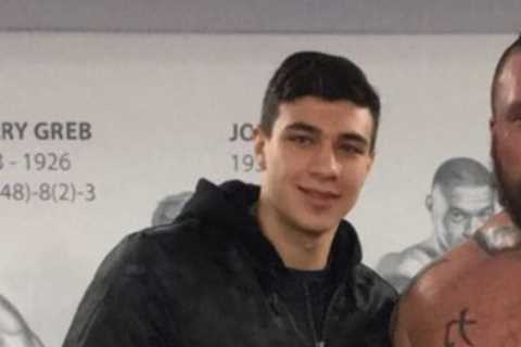 Tommy Fury looks unrecognisable as a skinny teen next to Eddie Hall before going on Love Island and ..