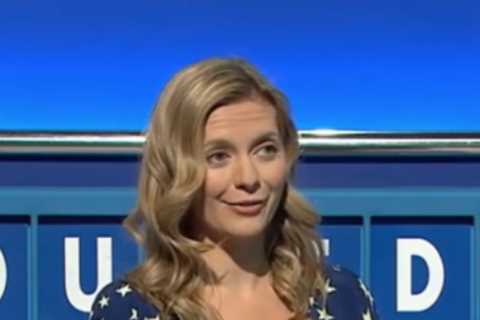 Countdown’s Rachel Riley stuns in low cut dress on Channel 4 show