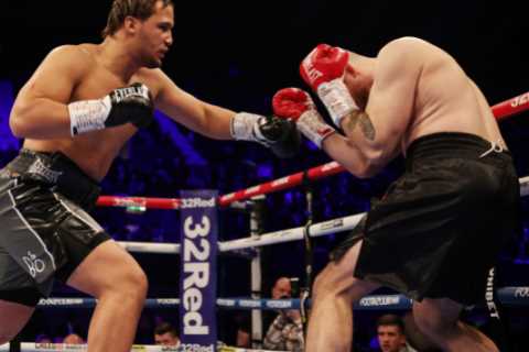 Watch teen Mike Tyson fan Moses Itauma destroy rival with explosive 14-SECOND KO as he looks to..