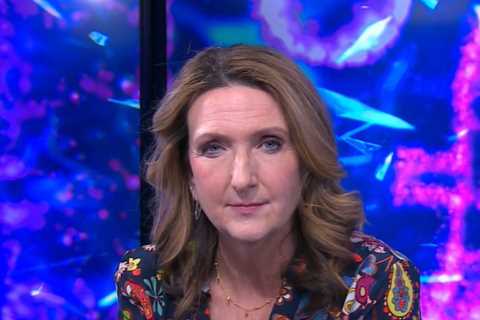 Newsnight’s Victoria Derbyshire rinsed by teenage son after mortifying live TV blunder