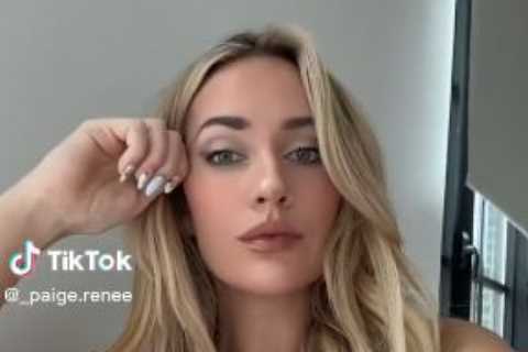 Paige Spiranac shows off her sexiest TikTok video EVER as she wows fans in tiny bikini and shows..