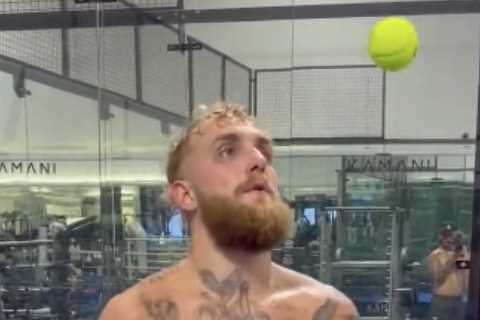‘I will put him to sleep’ – Juggling Jake Paul vows to ‘EMBARRASS’ Tommy Fury and says ‘I’m the..
