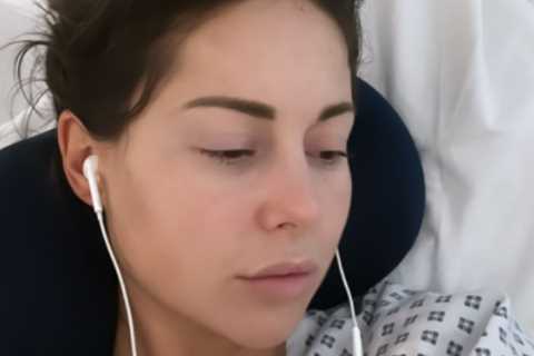Louise Thompson reveals she almost DIED after losing three litres of blood in hospital dash