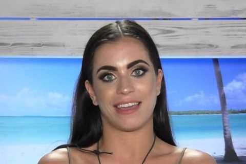 Former Love Island star looks worlds away from the villa as she stuns in see-through outfit