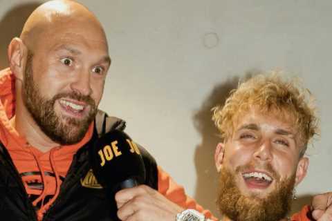 Tyson Fury jokes brother Tommy will ‘go mad’ after taking picture with Jake Paul ahead of bitter..