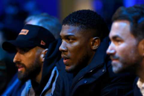 If Anthony Joshua doesn’t win that fight, we’ve got a major problem, says Eddie Hearn ahead of..
