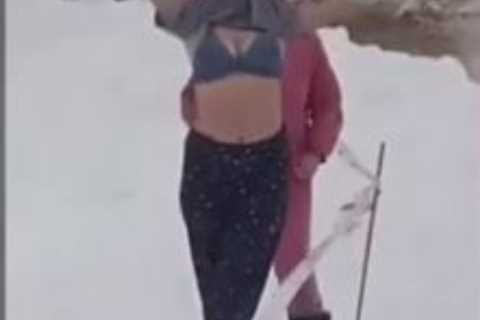 Incredible moment rally driver crashes after female fan flashes boobs during race as racer admits..