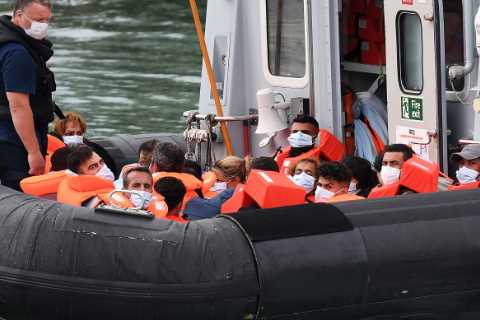 Convictions for evil people smugglers HALVE despite surge in small boat crossings