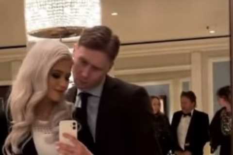 EastEnders star Danielle Harold fuels romance rumours with on-screen husband Jamie Borthwick with..