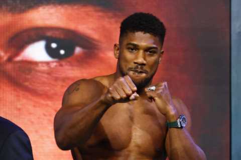 ‘I’m not little boy’ – Anthony Joshua reveals he was left stunned by ex-trainer’s comments after..