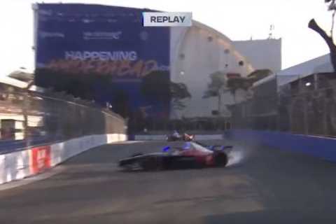 Ex-F1 star Pascal Wehrlein taken to hospital after suffering horror crash in Formula E practice