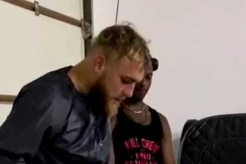 ‘Armed and dangerous’ – Watch Jake Paul drip in sweat as he trains in sauna suit ahead of Tommy..