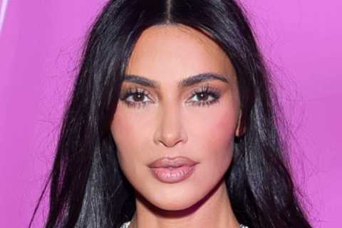 Kim Kardashian looks completely unrecognizable before ‘plastic surgery’ in throwback photo with..