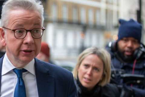 Michael Gove denies claims of a Brexit betrayal after attending secret summit to discuss its..