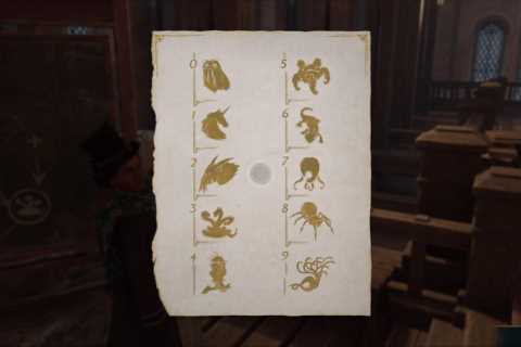 Hogwarts Legacy: How to solve the number door puzzles