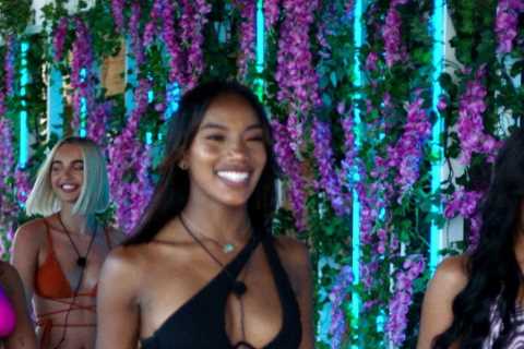 I was on Love Island and we had to film Casa Amor opening scene 15 times, says Chyna Mills