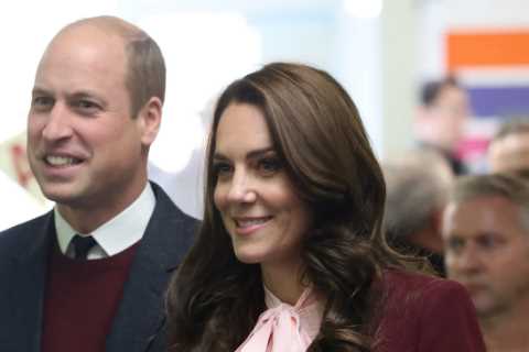 Prince William, Kate and the kids in top secret visit to set of huge Amazon Prime Video show