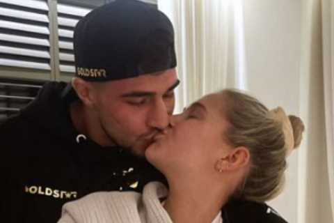 ‘We will miss you dadda’ – Molly-Mae and baby Bambi say goodbye to Tommy Fury ahead of Jake Paul..
