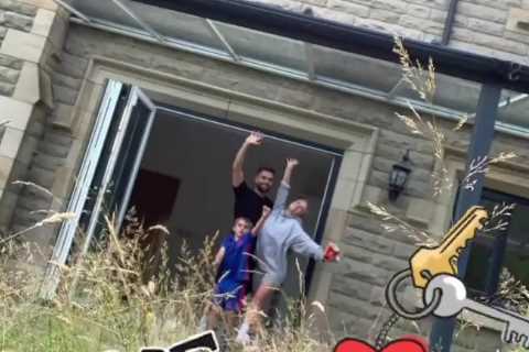 Inside Hollyoaks star Jorgie Porter’s huge Cheshire mansion after she welcomes baby Forest with..