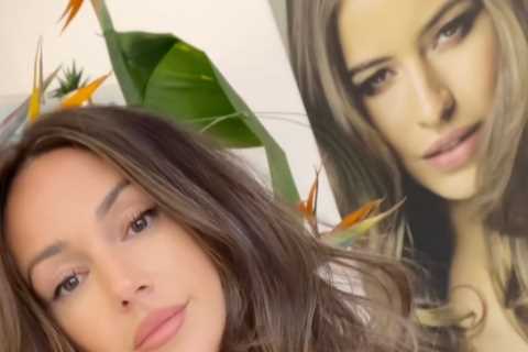 Michelle Keegan shows off shorter hair transformation as she gets compared to 90s sitcom legend –..