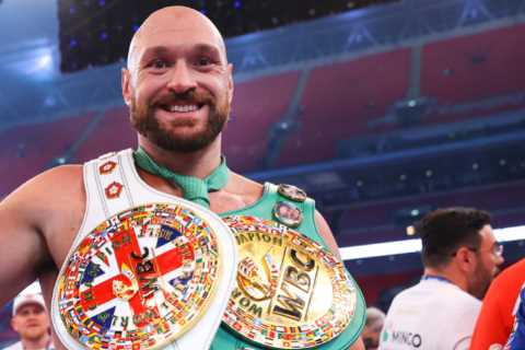 Tyson Fury vs Oleksandr Usyk close to being confirmed for Wembley on April 29 as Arum says Saudi..