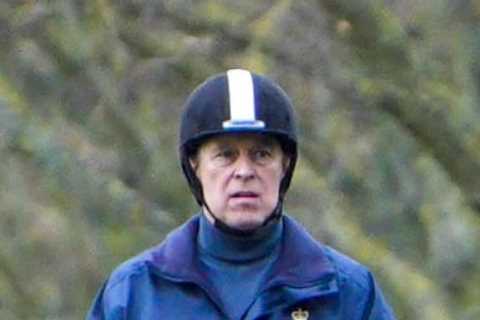 Prince Andrew fears ‘eviction’ from £30m mansion as £250k salary is cut with senior royal quipping..