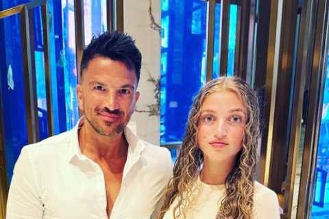 Peter Andre’s daughter Princess looks just like her mum Katie Price in glam snaps from their Dubai..