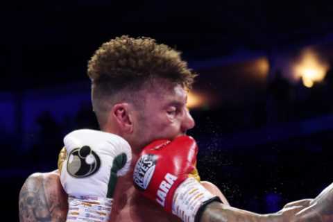 Watch Mauricio Lara’s ‘money shot’ KO of Leigh Wood that left Brit boxer needing oxygen in corner..