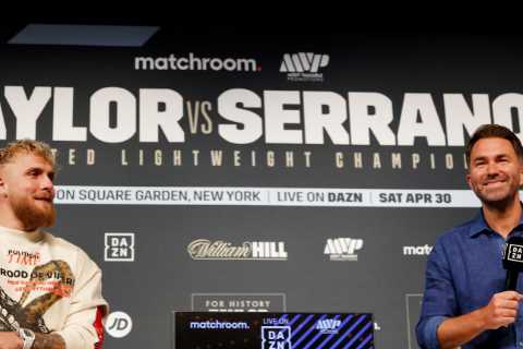 Eddie Hearn called Jake Paul ‘average’ while rating YouTuber as a boxer – but insisted it was a..