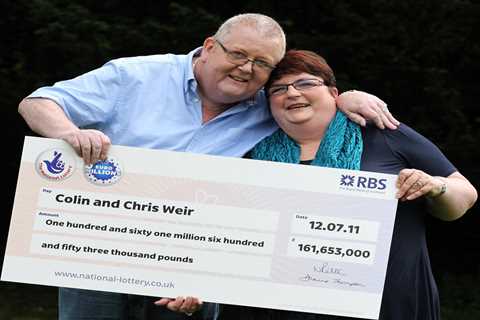 Inside heartbreaking story of EuroMillions couple who won £161M & burnt through £100k a WEEK…..