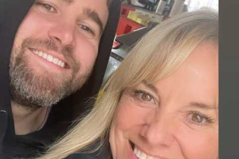 EastEnders star Tamzin Outhwaite shares snap of rarely-seen toyboy boyfriend as he picks her up at..