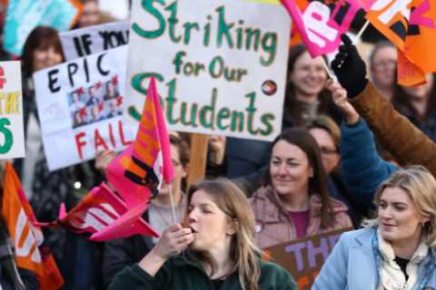 Teacher strikes next week could be SCRAPPED by unions in ‘sign of goodwill’ ahead of pay talks