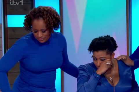 Brenda Edwards breaks down in tears on Loose Women on anniversary of son Jamal’s tragic death