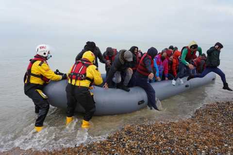 Thousands of small boat migrants will get asylum applications approved without interviews in bid to ..