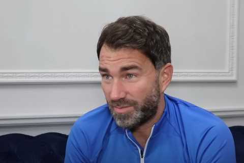 ‘The WORST 8-0 resume I’ve ever seen’ – Eddie Hearn slams Tommy Fury’s boxing record despite..