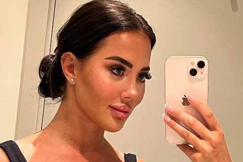 Towie’s Yazmin Oukhellou shows off her incredible curves in bikini after quitting show for new..