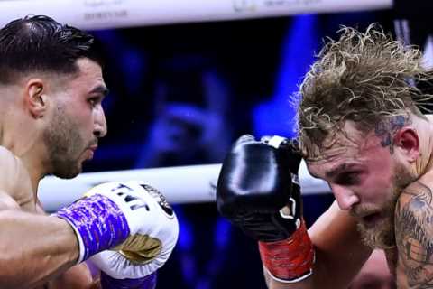 Jake Paul claims he suffered arm injury and got sick during camp for Tommy Fury fight before being..