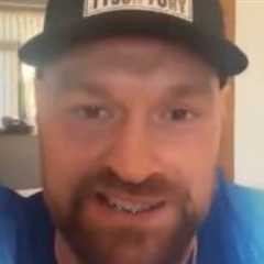 ‘Borat wants his voice back’ – Tyson Fury delivers X-rated rant at Oleksandr Usyk’s manager as..
