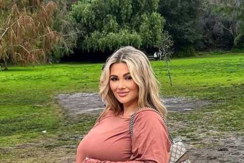 Pregnant Love Island star Shaughna Phillips reveals her due date after relationship troubles