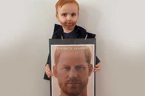 Boy, 3, stuns schoolmates by dressing as Prince Harry for World Book Day