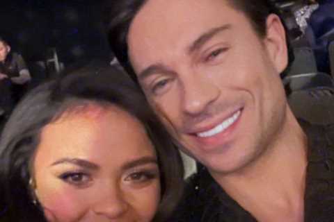 Dancing on Ice’s Joey Essex shares loved-up photo with Vanessa Bauer ahead of semi-final