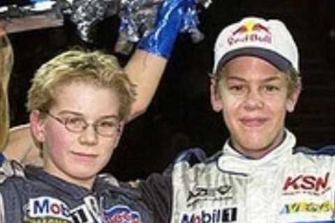 F1 driver looks unrecognisable in pic as a youngster after incredible glow-up