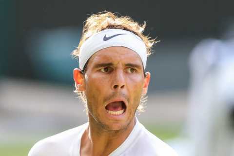 I beat Rafa Nadal on way to winning tennis tournament while drinking six days a week and pushing..