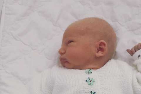 EastEnders star gives birth to a baby boy and shares adorable first photos