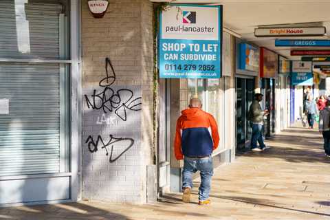 Our once-thriving high street is now a ghost town – shops have been empty for months and..
