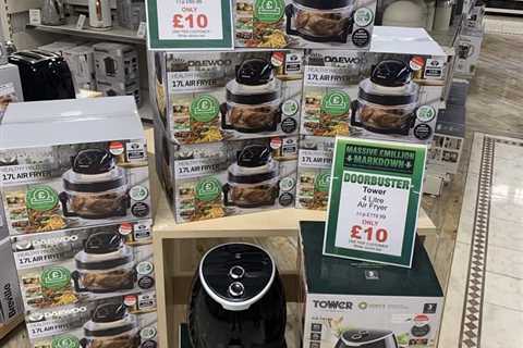 Shoppers rush to buy £120 air fryer that scans at tills for just £10 – but there’s a catch