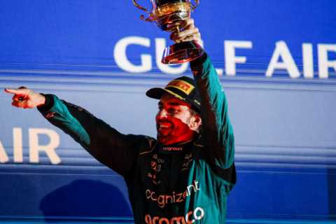 Fernando Alonso puts staggering 15 per cent – worth £250 MILLION – onto Aston Martin share price..