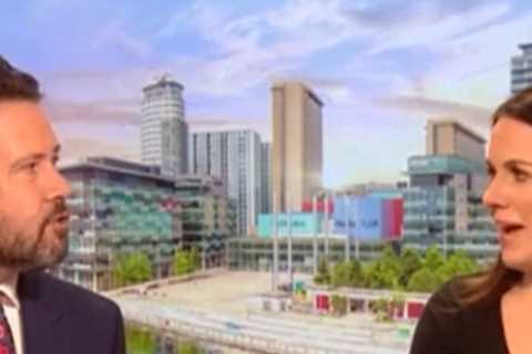 BBC Breakfast’s Jon Kay baffled as ‘mystery voice’ gate crashes show and talks over Nina Warhurst
