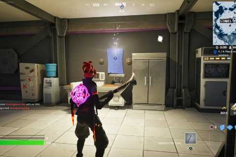 How to place recruitment posters in Fortnite